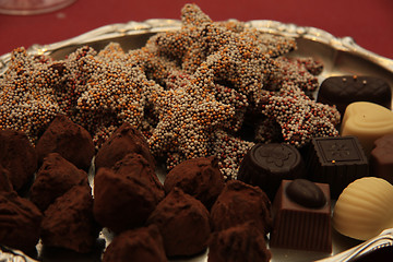 Image showing Christmas chocolates