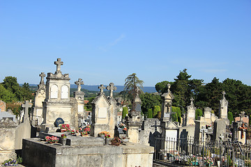 Image showing Old cemetery in the Provence