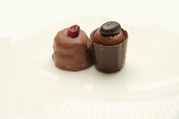 Image showing Delicious Chocolates