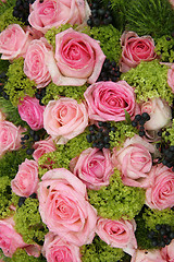 Image showing pink flower arrangement