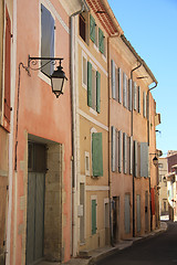 Image showing Colored houses in the Provence