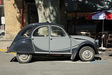 Image showing Vintage French car