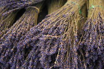 Image showing Lavender bouquets