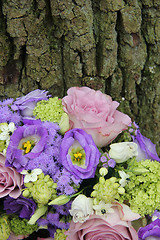 Image showing Mixed purple arrangement