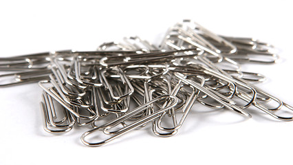 Image showing Paper clips - shallow DOF