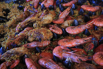 Image showing Paella