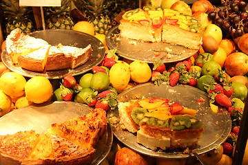 Image showing Fruit cake