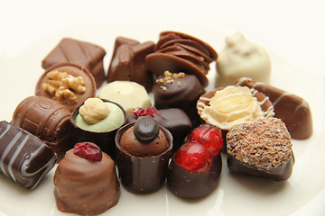 Image showing Delicious Chocolates