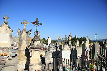 Image showing Old cemetery in the Provence