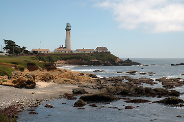 Image showing Pigeon Point Lighthouse