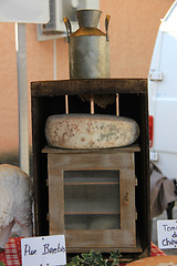 Image showing Cheese at a Provencal market