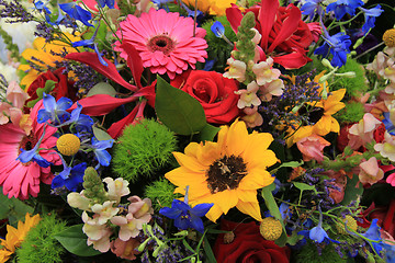 Image showing Colorful bouquet