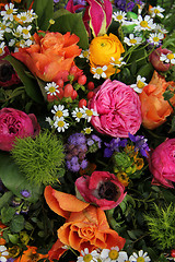 Image showing Mixed spring bouquet