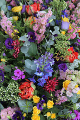 Image showing Mixed floral arrangement