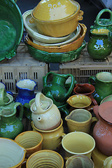 Image showing Artisanal pottery from the Provence