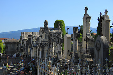 Image showing Old cemetery in the Provence