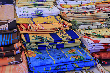 Image showing Provencal fabrics