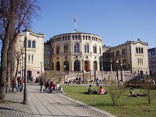 Image showing Norwegian Parliament