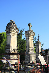 Image showing Old cemetery in the Provence