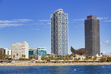 Image showing Barceloneta Beach