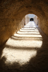 Image showing 	El Djem Amphitheatre, undercroft