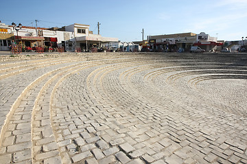 Image showing 	Entry steps of amphitheater in El Djem