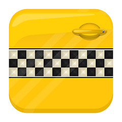 Image showing Taxi door app icon