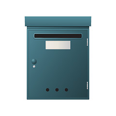 Image showing Metal mailbox