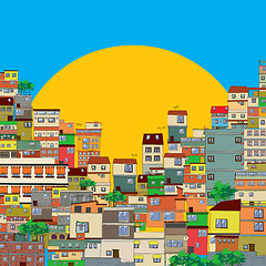 Image showing Favela