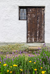 Image showing Entrance to a rural house