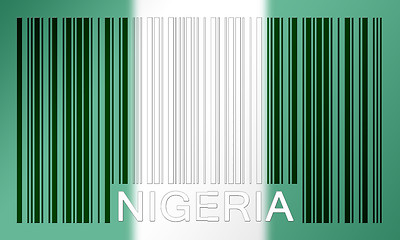 Image showing Barcode flag