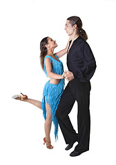 Image showing Dancing couple