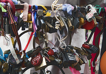 Image showing Wedding locks