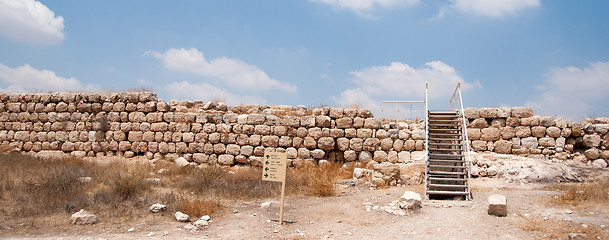 Image showing Archaeology excavations in Israel