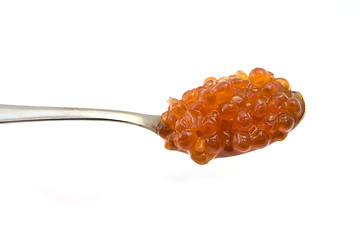 Image showing caviar in spoon