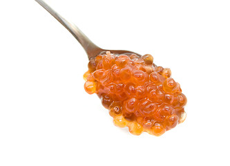 Image showing caviar in spoon