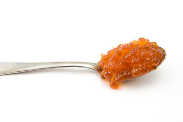 Image showing caviar in spoon