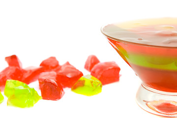 Image showing jelly in glass