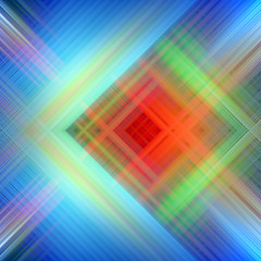 Image showing Abstract background of colorful diagonal lines