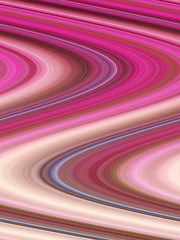 Image showing Abstract background of colorful waves