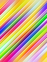 Image showing Abstract background of colorful diagonal pipes