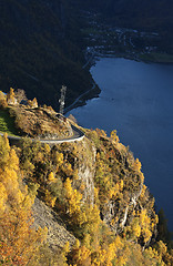 Image showing Eagle road to Geiranger