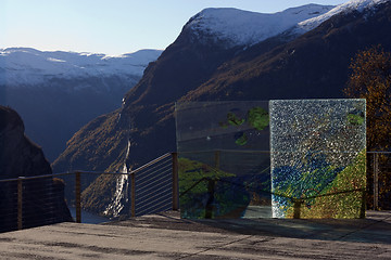 Image showing Geiranger view point
