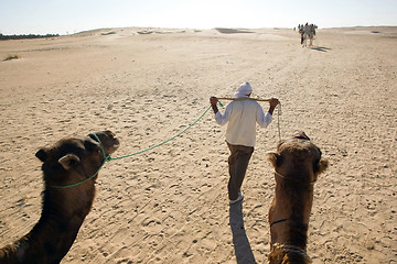 Image showing Walking Berber