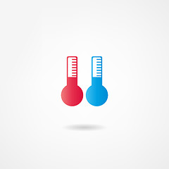 Image showing thermometer icon