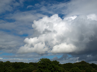 Image showing Cumulus Clouds