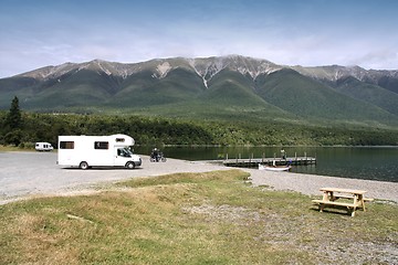 Image showing Motorhome in New Zealand