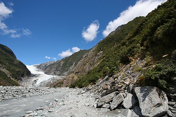 Image showing Glacier in New Zealand