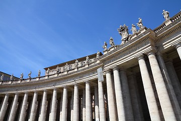 Image showing Vatican colonnade