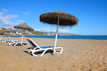 Image showing Beach in Malaga